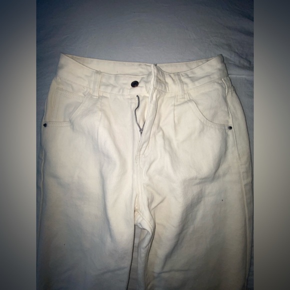 Cream Pants - Picture 1 of 5